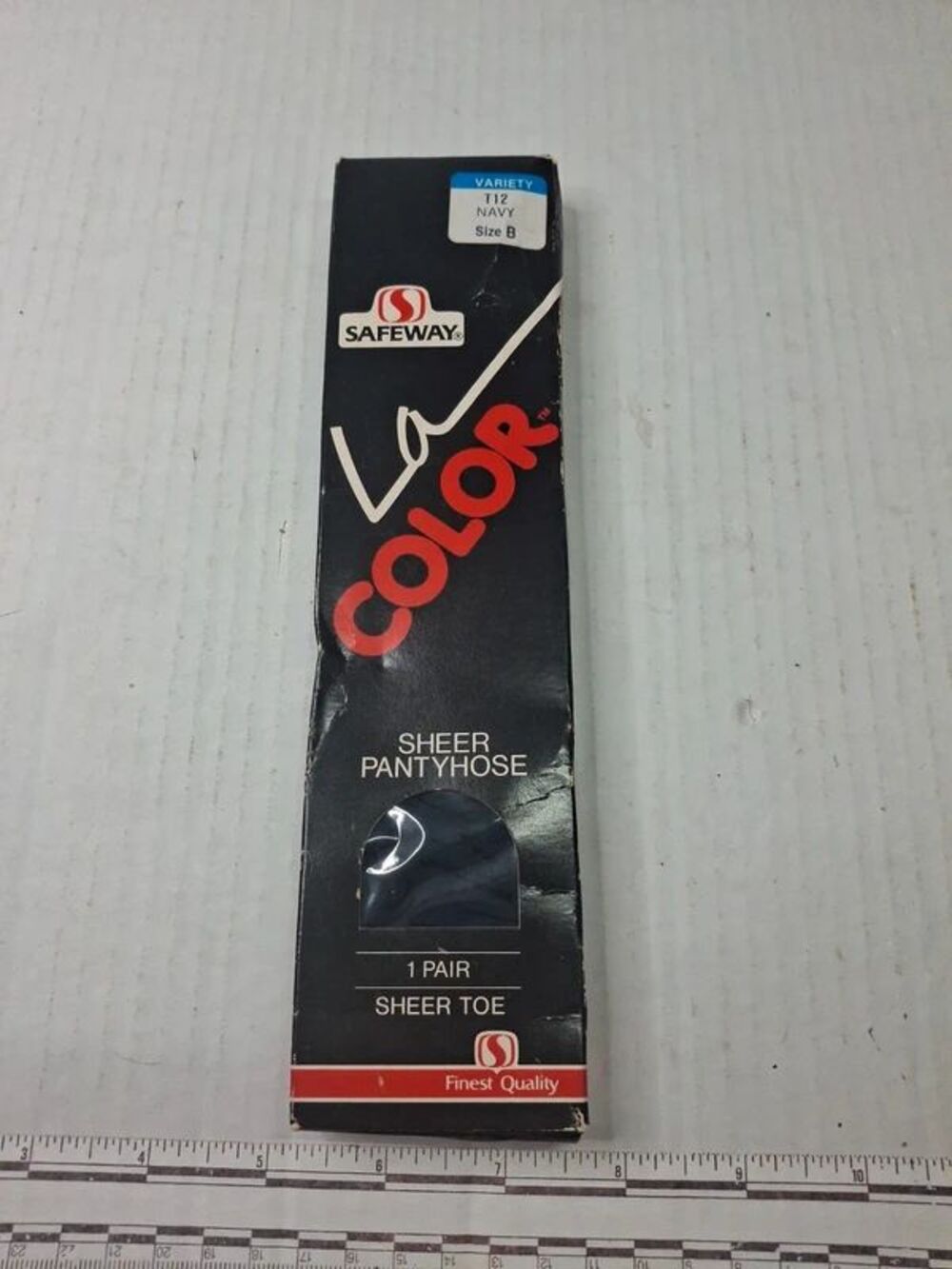 Vtg Navy blue size B Pantyhose